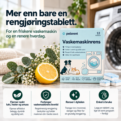 Pelsrent™ Vaskemaskinrens